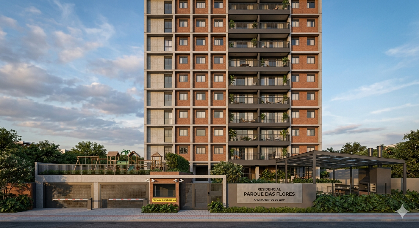 Apartamento para venda e locação, 45m², com 2 dormitórios - Jardim Tangará, São Carlos